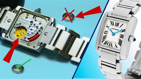 cartier watch battery replacement cost.